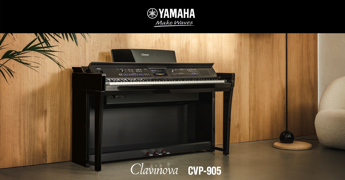 Yamaha CVP-905B in Matte Black